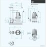 Tauchpumpe Dreno GT G2 50/2/173 C. 180 mit Schneidsystem