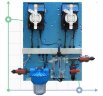 Dosing and control station for swimming pools POOL pH/Cl up to 500m3