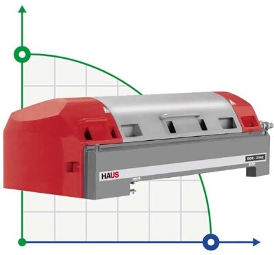 Centrífuga decantadora HAUS DDE 2342 para separación de lodos
