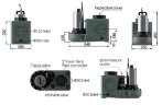 Abwasserhebeanlage mit Fernbedienung AIZL-750W Pro, 22,5/11,5, 0,75 kW, 220V, 2800 U/min