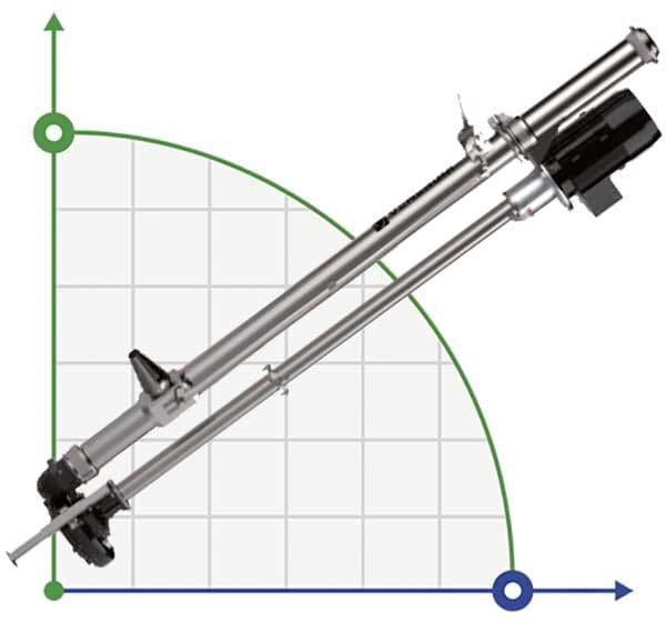 Veneroni LVE 12, 7,5 kW, 3m, 198 m3/h electric vertical pump