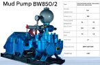 BW850/2 piston drilling pump