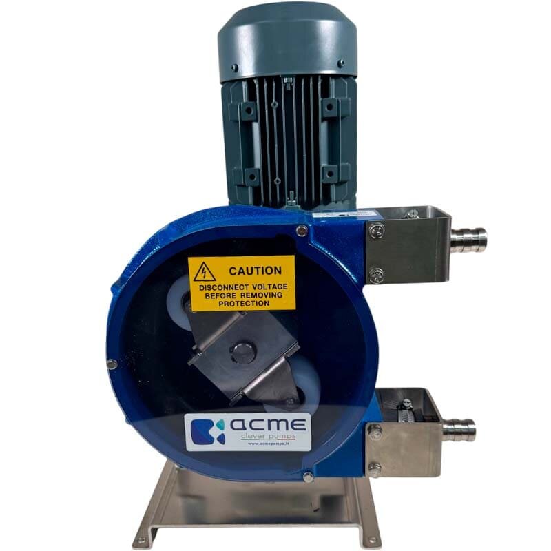 Перистальтический насос ACME Pompe ASP 15 FX 310 л/ч, 230/400B 50Гц, 0,37 кВт, 70 об/мин - NR, с фиксированной производительностью для перекачки химии