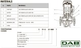 Pompe de circulation DAB CP2-G 50-3300/A/BQQE/5.5 IE3, 60215295
