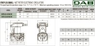 DAB EVOPLUS small 60/180 (1"1/4) 1x220-240 Y25 циркуляционный насос с электронным управлением, 60231356