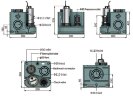 Abwasseranlage für Keller, Luftschutzbunker mit Bedienfeld AIZL-1100W, 27/13, 1,1 kW, 220 V, 2800 U/min