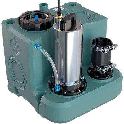 Unité d'assainissement pour sous-sols, abris antiaériens avec panneau de commande AIZL-1100W, 27/13, 1,1 kW, 220 V, 2800 tr/min