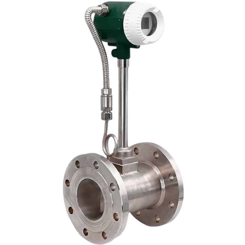 DN65 Вихревой счетчик пара из нержавеющей стали KLUGB DN65/PN16 RF DIN фланец 0,3-3 t/h,<1,6 МПа, <250°C, 4-20mA, ExdIIBT6
