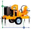 Дизельная насосная станция SPDW150 300 м3/ч, 35 м, с двигателем Cummins, 67 кВт, 1800 rpm