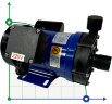 Chemiepumpe MD-F-257SAE-5V22AYS, PPH, 60L/min, 7.3m, 220V