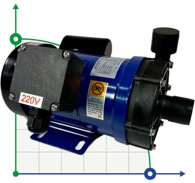 Chemical pump MD-F-257SAE-5V22AYS, PPH, 60L/min, 7.3m, 220V