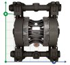 Bomba neumática de membrana BOXER 522 PVDF IB522-FC-MTTFT--