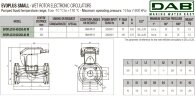 DAB EVOPLUS kleine 60/250 40 1x220-240 Y25 Umwälzpumpe mit elektronischer Steuerung, 60220934