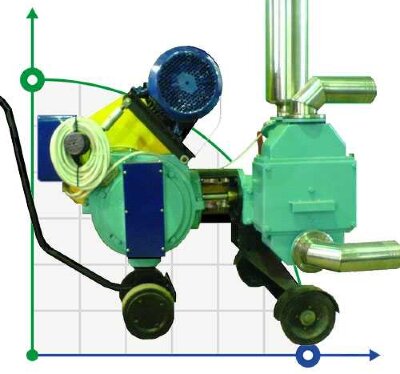Piston pump BTS-VNPB-32/32 stainless food grade