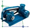 Пластинчато-роторный насос для топлива VANE PUMP YB-80 дюйма V-BELT DRIVE, 1000 л/мин, 7,5 кВт, 640 rpm, 380V, Ex