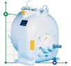 Samozasysająca pompa do ścieków P-6, 33/330, 30 kW, bez silnika