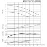 BTKF 50-125 Einstufige konsolen Pumpe , ohne Motor (1500)