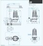 Submersible pump Dreno ATH-EX 100-2/400 with centrifugal two-channel impeller