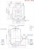 Selbstansaugende Schlammpumpe P-8, 34/600, 45 kW, ohne Motor