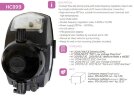 Bomba dosificadora de solenoide de diafragma PDE HC899-3 17-05/25-01 230V PVDF-PTFE-VT