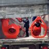 Veneroni ATN 35/540, 5m, 1620 m3/h PTO centrifugal pump with manual rotation