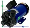 Bomba química con acoplamiento magnético MD-F-255SAE-5V38AYS, PPH, 53L/min, 6.2m, 380V