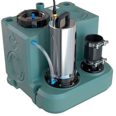 Ascenseur solo KNS pour chalets d'été, abris antiaériens, maisons privées avec télécommande AIZL-1500W, 33/14, 1,5 kW, 220 V, 2800 tr/min