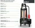 Pompe submersible Dreno ALPHA V EVO 2 T/G avec roue vortex