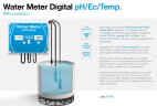 Medidor multiparamétrico de la calidad del agua, pH, TDS, Ec, salinidad, SG y temperatura con Wi-Fi