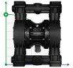 RUBY 081V-P-TVT-T pneumatic diaphragm pump