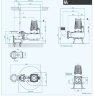 Насос очистки нефтехранилищ Dreno AT-EX 200/4/240 C.275 с режущим открытым рабочим колесом