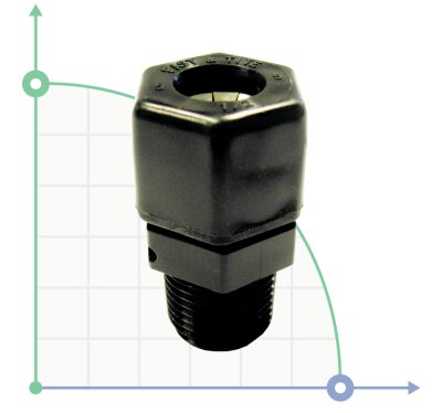 ETATRON STD 1/2 inch PP + O-ring 3062 sensor holder