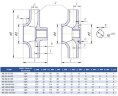 Pompa wspornikowa monoblok KM 65-50-160, 5,5kW, 3000