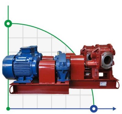 Pompe alimentaire pour mélasse P6-PPV