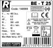 BE-T 25 liquid ring pump