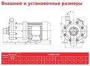 ADM 15 PVDF/TF/2HP/2800RPM насос з магнітною муфтою