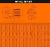Насос химический MP-HX-543 GFRPP, 510L/min, 30,6m, 380V-TOSHIBA