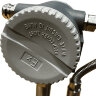 DN100 Mesure de la vapeur industrielle, débitmètre à vortex en acier inoxydable LUGB-D PN16 RF Bride DIN, 0.7-7 t/h <1.6 MPa, <250°C, 4-20mA, ExdIIBT6