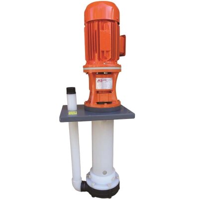 ADV 80/PVDF/250/0.75HP/2800/BSP - вертикальный центробежный насос