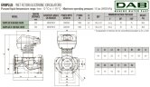 DAB EVOPLUS 100/450 100 1x220-240 Y25 Umwälzpumpe mit elektronischer Steuerung, 60231421