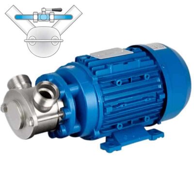 Impeller pump for bread starter LIVERANI EP MINI 3/4" +BY-PASS NR TF/M 0.37 kW, 900 rpm, 380V