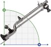 Veneroni LVTM 12/540, 3m, 360 m3/h вертикальный насос от ВОМ с смесительным винтом