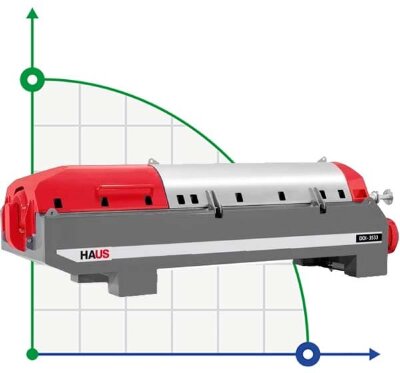 Wirówka dekantacyjna HAUS DDI 3533 DDGS, wywar gorzelniczy