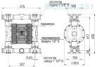 Bomba neumática de membrana BOXER 251 ALU B250-AL-HTAIV