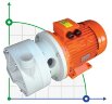 ADH 160 PVDF/B/10HP/TF/2800/BSP - bomba centrífuga horizontal