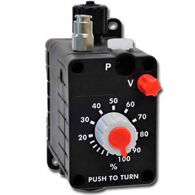 Solenoid dosing pump EMEC RAC 1-12 l/h, 6 bar with pneumatic drive